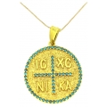 Child Pendant Silver "IC XP NI KA"