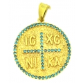 Child Pendant Silver "IC XP NI KA"