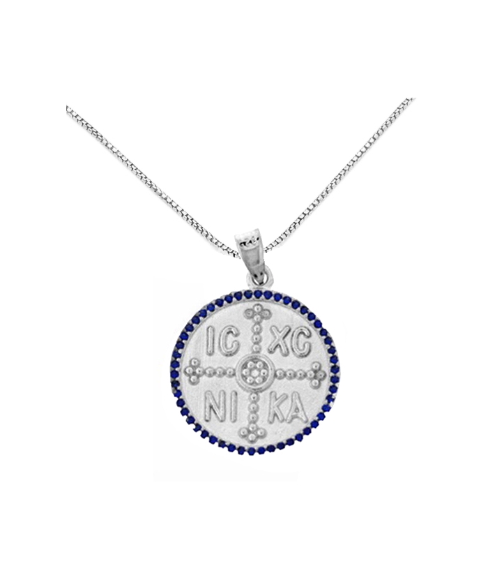 Child Pendant Silver "IC XP NI KA"