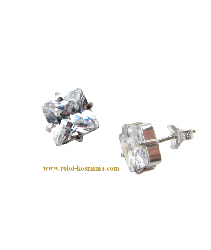 Earrings Whitegold K14
