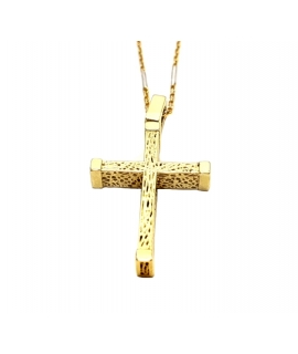 Cross gold K14