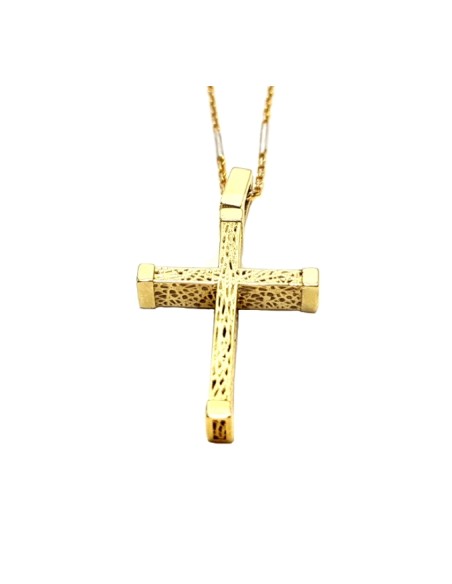 Cross gold K14