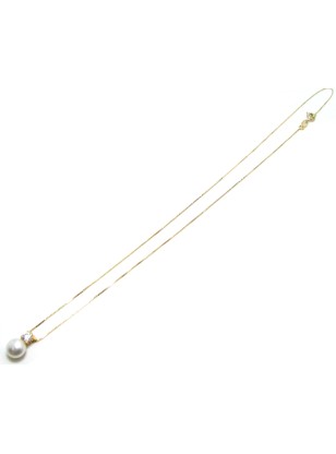 Necklace Gold K14 'Prearl' 2