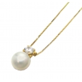 Necklace Gold K14 'Prearl'