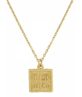 Necklace gold "ICXR NIKA"