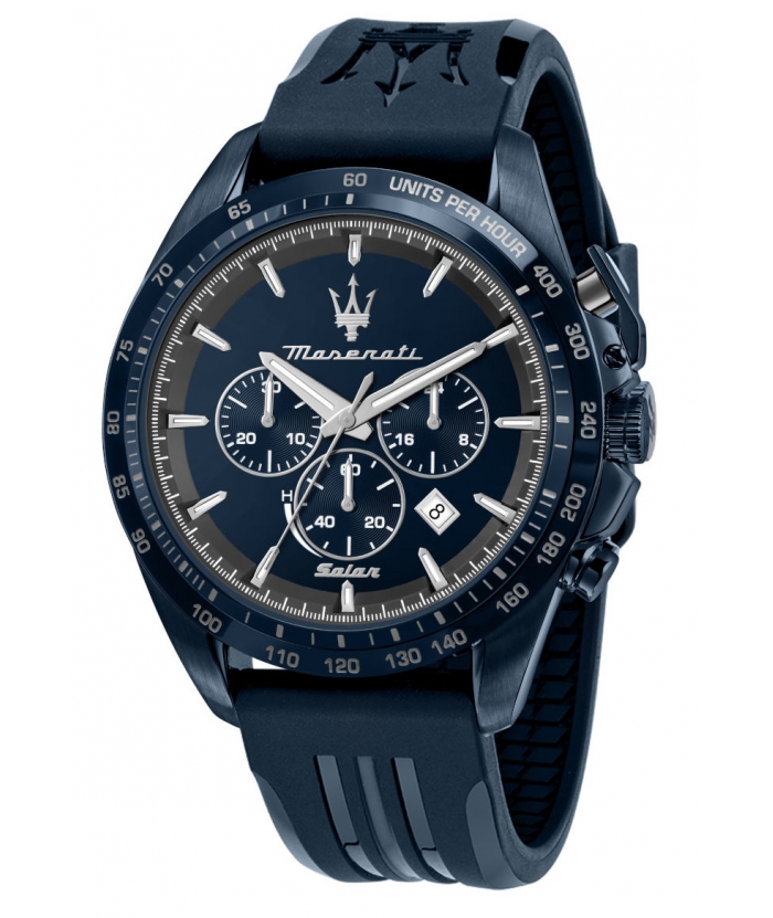 MASERATI R8871649001 Traguardo Solar Chronograph