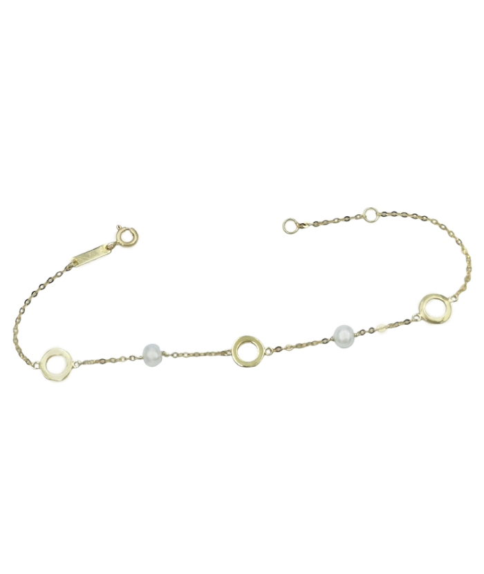 Bracelet Gold Circles