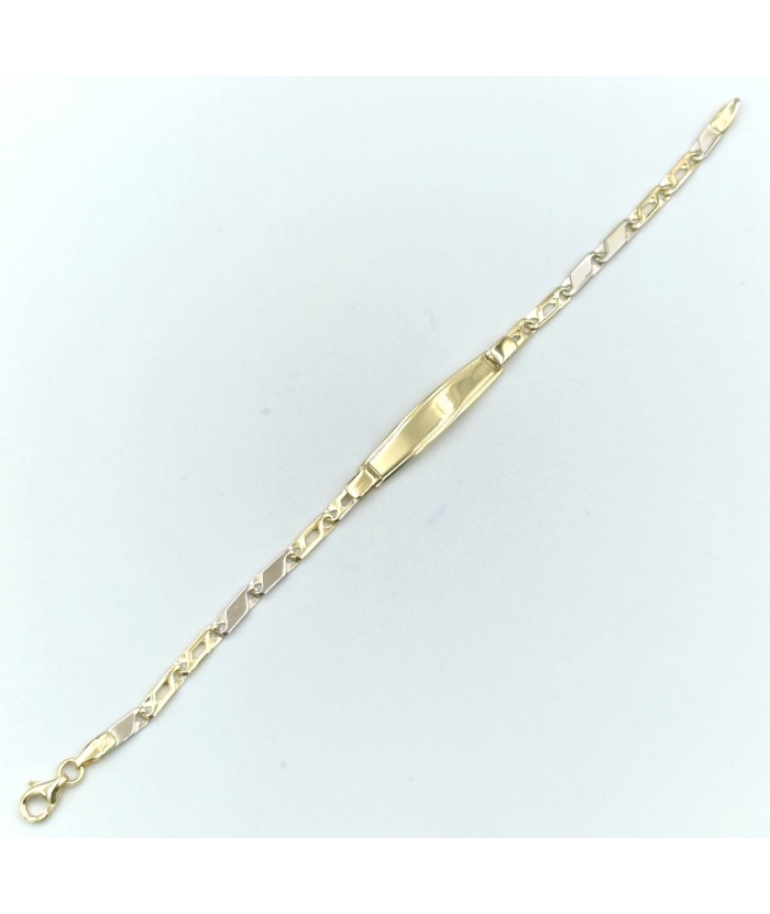 Child name Bracelet Gold Κ9
