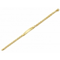 Child name Bracelet Gold Κ9