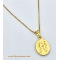 Necklace gold K9