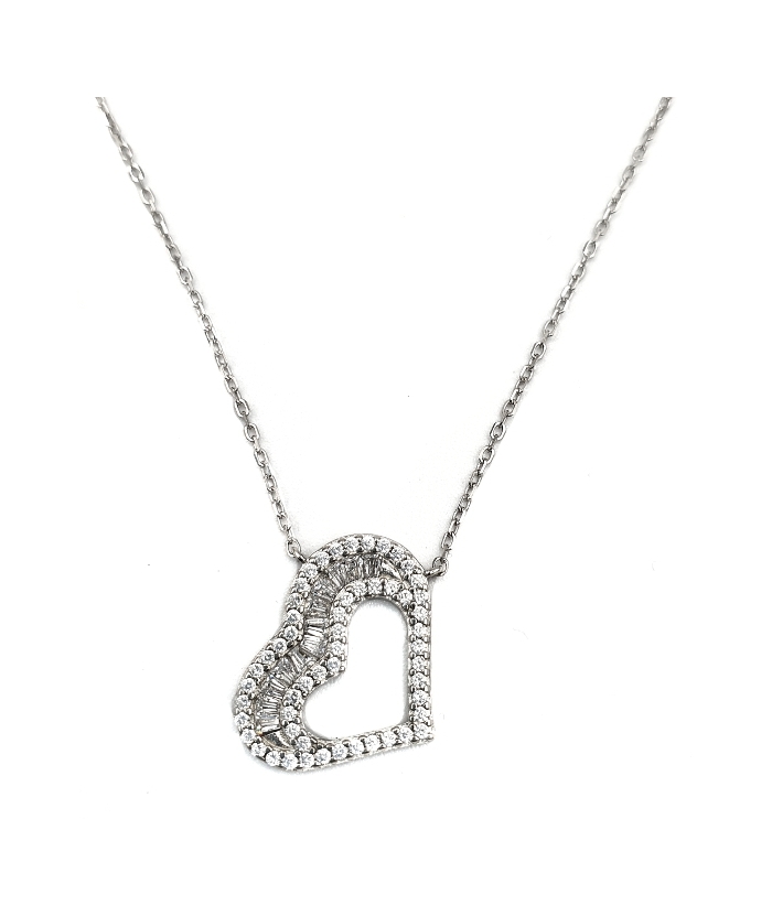 Necklace Silver Heart