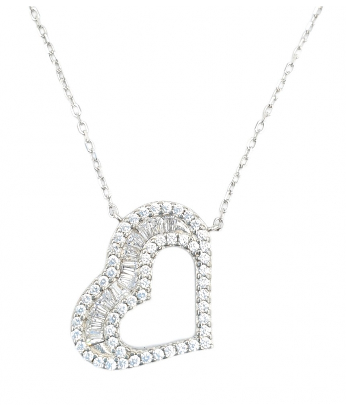 Necklace Silver Heart