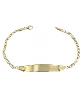 Child name Bracelet Gold Κ9