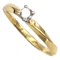 Engagement Ring Κ18 Brilliand 0,19ct