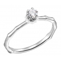 Engagement Ring K18 diamond