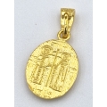 Pendant gold K9