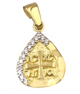Pendant gold K9
