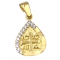 Pendant gold K9