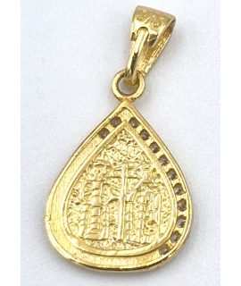 Pendant gold K9 2