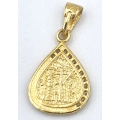 Pendant gold K9