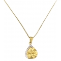 Pendant gold K9