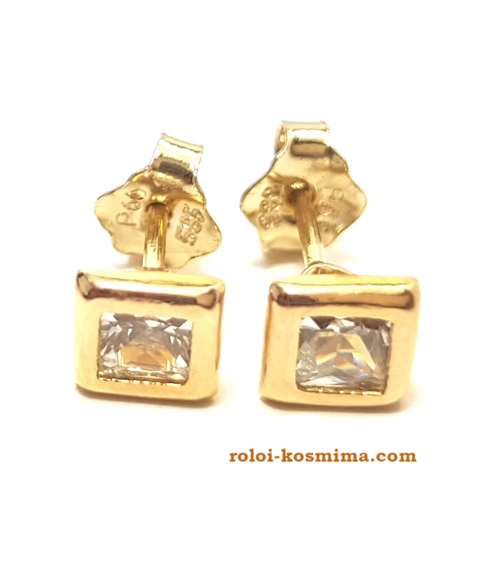 Earrings gold K14 
