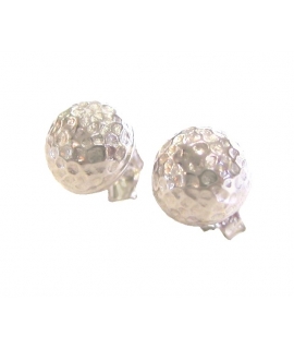 Earrings whitegold K14 