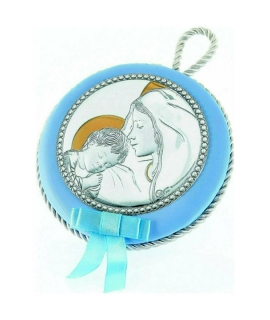 Ασημένια 925 Εικόνα Κούνιας 11cm PRINCELINO MA-DM606-LC 2