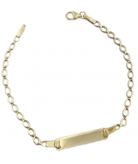 Child name Bracelet Gold Κ9