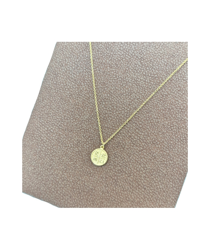 Necklace gold "ICXR NIKA"