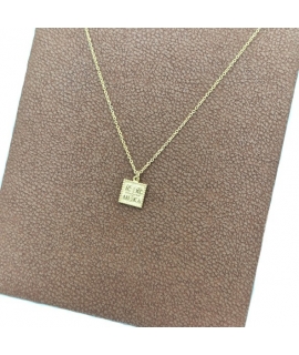 Necklace gold "ICXR NIKA" 2