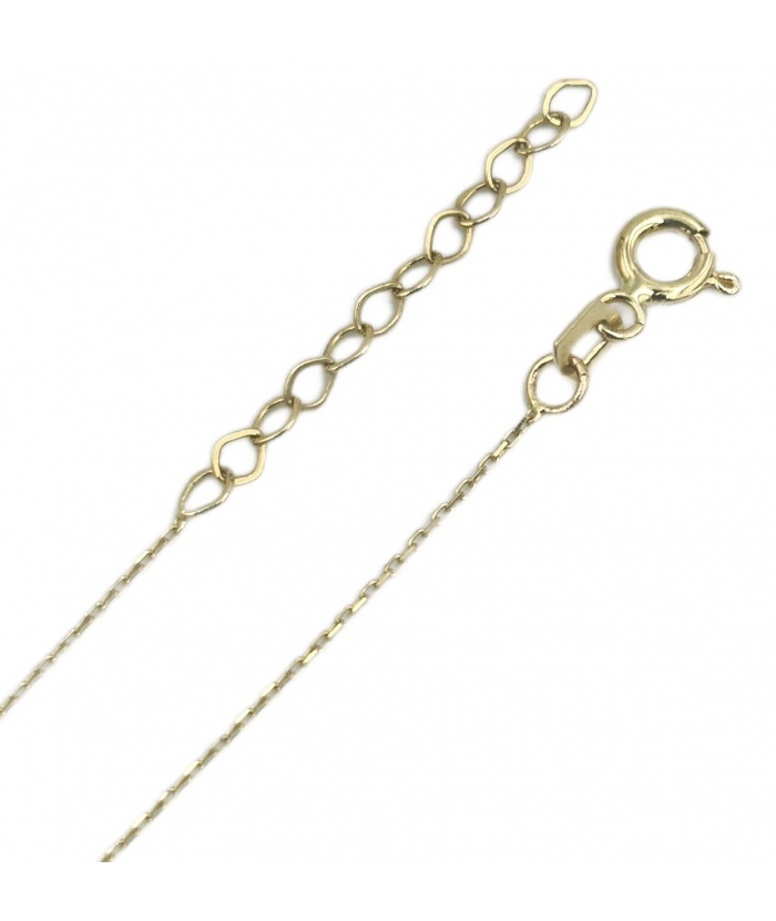 Necklace Gold K14 "Infinity"