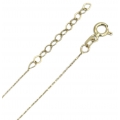 Necklace Gold K14 "Infinity"