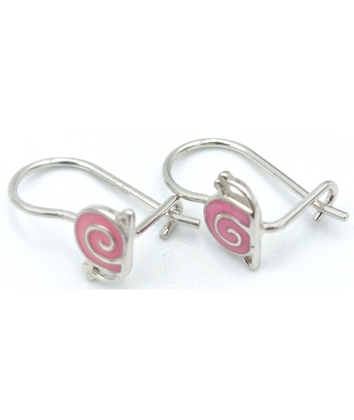 Child's Earrings Silver Hanging