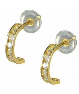 Earrings Pin Gold K14 2