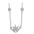 Necklace Silver "Crown"