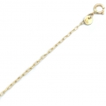 Bracelet gold Κ14 blue eyes