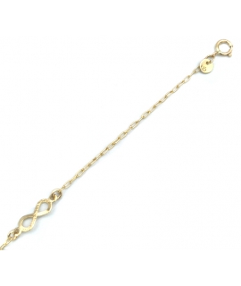 Bracelet Gold ''Eye and Cross'' 2