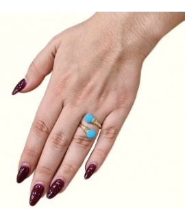 Ring gold K14 2