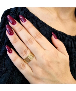 Ring gold K14 greka 2
