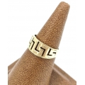 Ring gold K14 greka