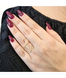 Ring gold K14 2