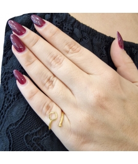 Ring Sevalie Gold K14 "Heart" 2
