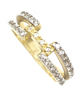 Fancy Gold Ring K14 