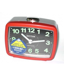 Ρολόι Ξυπνητήρι RHYTHM CRE222NR01 Πλαστικό metallic red 2