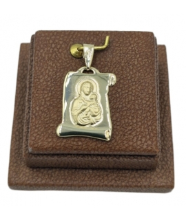Child Pendant Gold Κ14 shiny 2