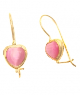 Earrings children Gold 'Hearts'