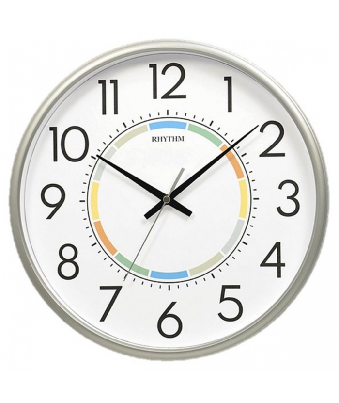 Ρολόι Τοίχου RHYTHM CMG595NR66 Αθόρυβο Πλαστικό 31cm