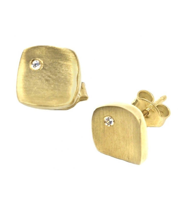Earrings gold K14