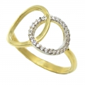 Set Ring & earrings Gold K14